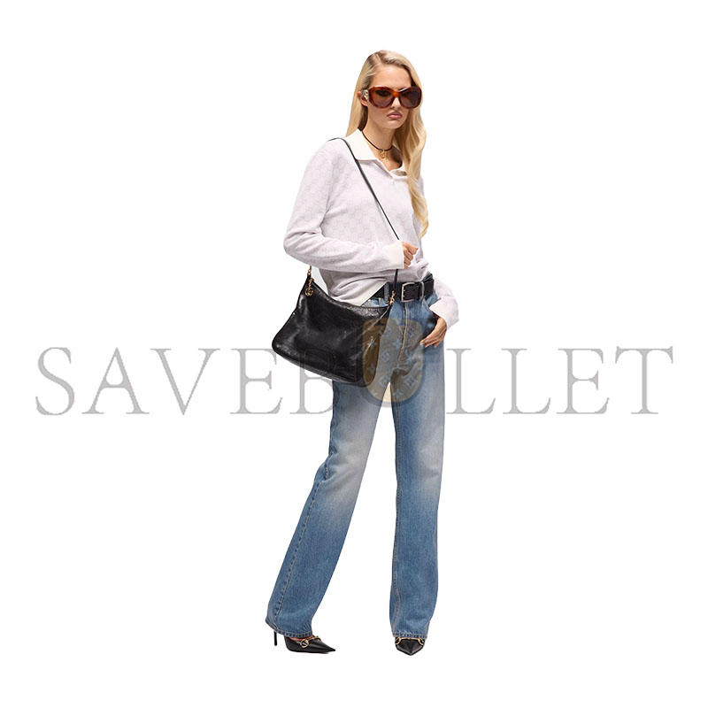 GUCCI LADY LUNETTA CHAIN MEDIUM SHOULDER BAG A006OA (30.5*24*6.5cm)